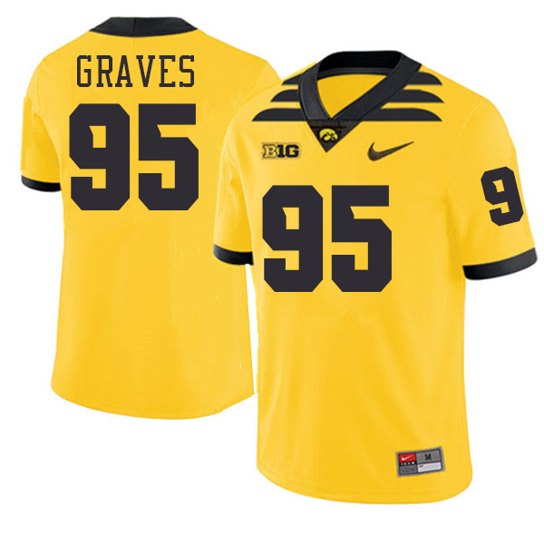 Aaron Graves Iowa Jersey,University Of Iowa Hawkeyes Fotoball Uniforms,Jersey,Gears-Throwback